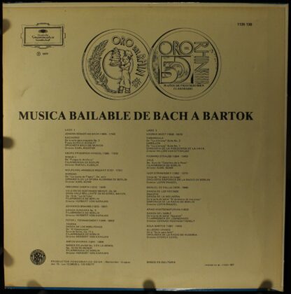 Deutsche Grammophon 1135 136 - Various - A Nuestros Amigos Y Cli - Image 2