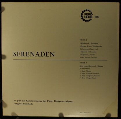 Standard (4) STD-LP 1224 - Kammerorchester Der Wiener Konzertver - Image 2
