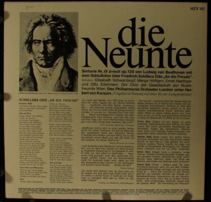 HÖR ZU HZ E107 - Herbert Von Karajan, Ludwig van Beethoven - Die - Image 2