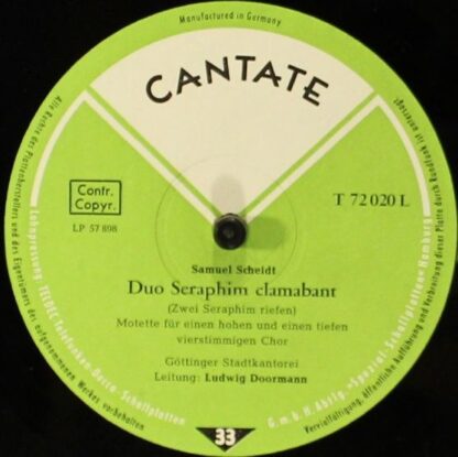 Cantate T 72 020 L - Samuel Scheidt - Christe, Der Du Bist Tag U - Image 4