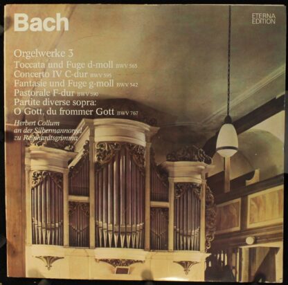 Eterna 8 25 601 - Johann Sebastian Bach, Herbert Collum - Orgelw