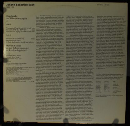 Eterna 8 25 601 - Johann Sebastian Bach, Herbert Collum - Orgelw - Image 2
