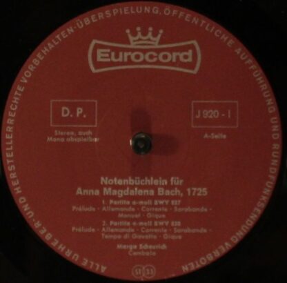 Intercord 920-09 Z (J 920) - Marga Scheurich, Lotte Schädle, Rai - Image 4