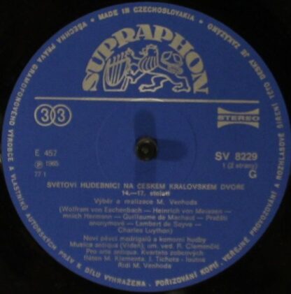 Supraphon SV 8229 - Various - Světoví Hudebníci Na Českém Králov - Image 3