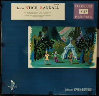 Trianon trx 6114 - Teresa Stich-Randall, Orchestre De La Société