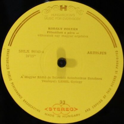 Hungaroton SHLX 90043 - Zoltán Kodály, Béla Bartók, Magyar Rádió - Image 4