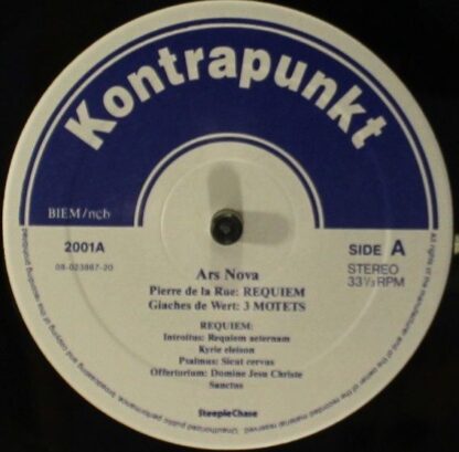 Kontrapunkt 2001 - Pierre de la Rue, Giaches De Wert, Ars Nova ( - Image 3