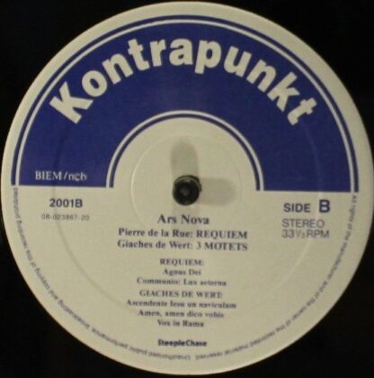 Kontrapunkt 2001 - Pierre de la Rue, Giaches De Wert, Ars Nova ( - Image 4