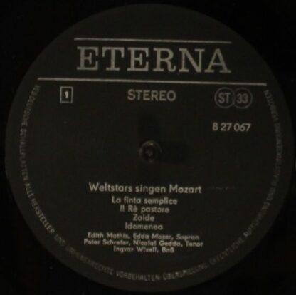 Eterna 8 27 067 - Wolfgang Amadeus Mozart - Weltstars Singen Moz - Image 3