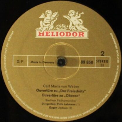 HELIODOR 89858 - Carl Maria von Weber, Bamberger Symphoniker, Be - Image 4