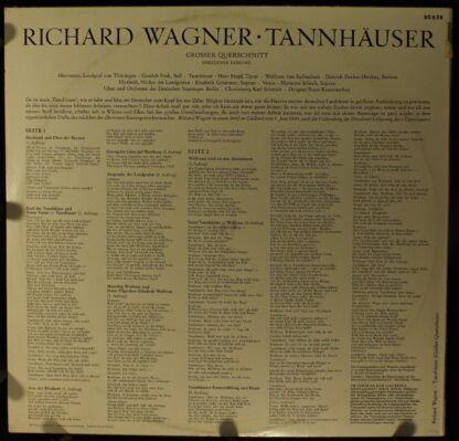 Electrola STE 80 638 - Richard Wagner, Elisabeth Grümmer, Marian - Image 2