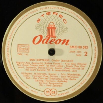 Odeon SMO 80 583 - Wolfgang Amadeus Mozart - Don Giovanni (Gross - Image 4