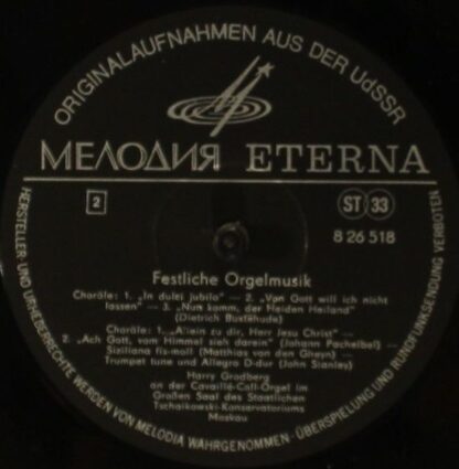 Melodia Eterna 8 26 518 - Harry Grodberg - Harry Grodberg Spielt - Image 3