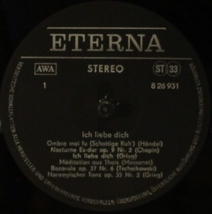 Eterna 8 26 931 - Various - Ich Liebe Dich - Image 3
