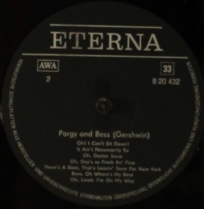 Eterna 8 20 432 - George Gershwin, Martha Flowers, Leesa Foster, - Image 4