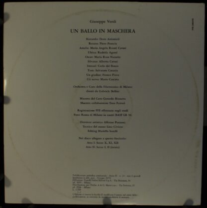Fratelli Fabbri Editori FFE 268235 - Giuseppe Verdi - Un Ballo I - Image 2