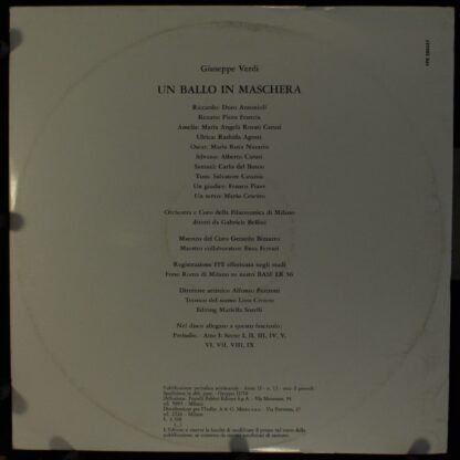 Fratelli Fabbri Editori FFE 268227 - Giuseppe Verdi - Un Ballo I - Image 2