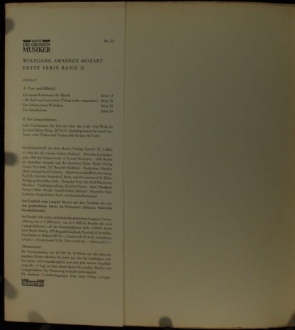 Bastei BDGM 25 - Wolfgang Amadeus Mozart - Wolfgang Amadeus Moza - Image 4
