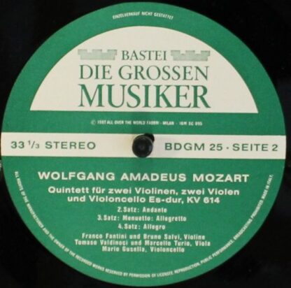 Bastei BDGM 25 - Wolfgang Amadeus Mozart - Wolfgang Amadeus Moza - Image 6