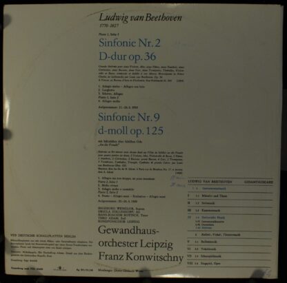 Eterna 8 20 417-418 - Ludwig van Beethoven, Ingeborg Wenglor, Ur - Image 6