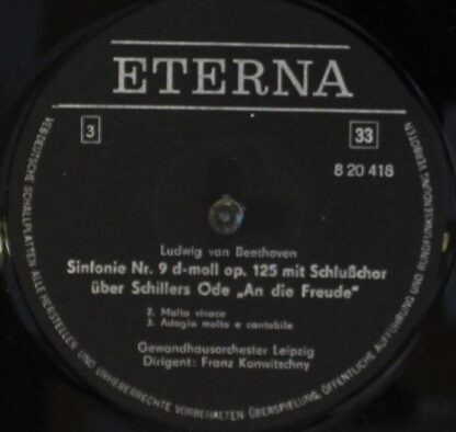 Eterna 8 20 417-418 - Ludwig van Beethoven, Ingeborg Wenglor, Ur - Image 4