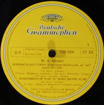 Deutsche Grammophon 139 004 SLPM - Wolfgang Amadeus Mozart, Berl - Image 4