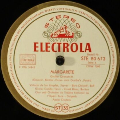 Electrola STE 80 672 - Charles Gounod - Margarete - Großer Quers - Image 3