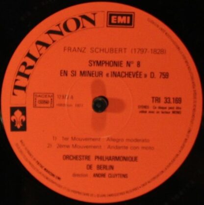 Trianon TRI 33169 - Franz Liszt, Franz Schubert, Bedřich Smetana - Image 3