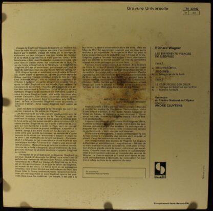 Trianon TRI 33142 - Richard Wagner, Orchestre National De L'Opér - Image 2