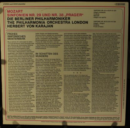 His Master's Voice 1C 053-00 653 - Wolfgang Amadeus Mozart, Herb - Image 2