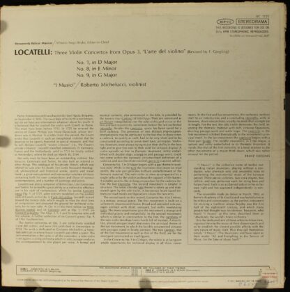 Epic BC 1155 - Pietro Antonio Locatelli, Roberto Michelucci, I M - Image 2