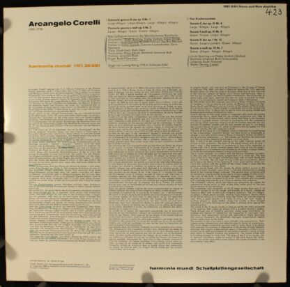 Harmonia Mundi HMS 30681 - Arcangelo Corelli - Concerti Und Sona - Image 2