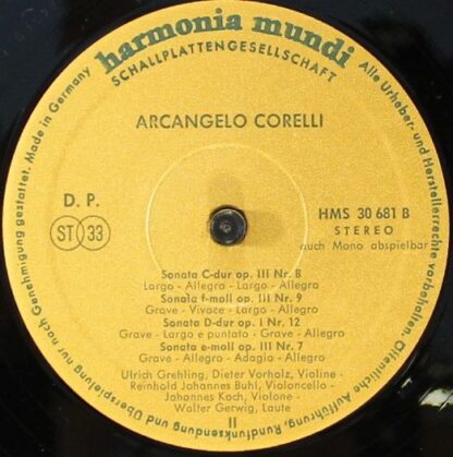 Harmonia Mundi HMS 30681 - Arcangelo Corelli - Concerti Und Sona - Image 4