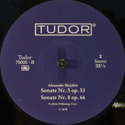 Tudor 75005 - Alexander Scriabin, Evelyne Dubourg - Piano Sonata - Image 7