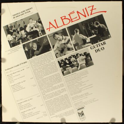 FSM FSM 68707 - Albéniz-Guitar-Duo - Interprète: "Classique Ital - Image 2