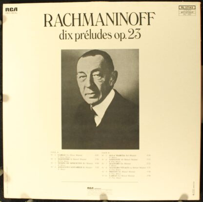RCA Classique RL 37143 - Sergei Vasilyevich Rachmaninoff, Franço - Image 5