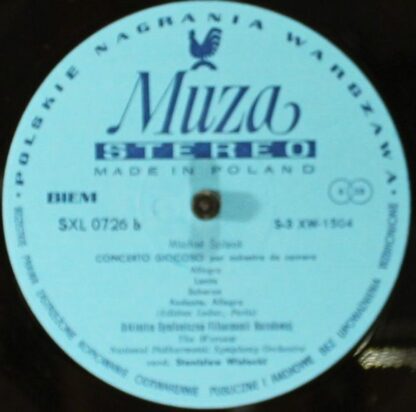 Polskie Nagrania Muza SXL 0726 - Michał Spisak, Orkiestra Symfon - Image 4