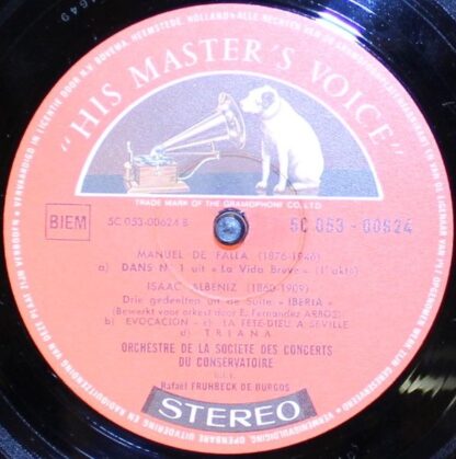 His Master's Voice 5C 053-00624 - Rafael Frühbeck De Burgos, Orc - Image 4