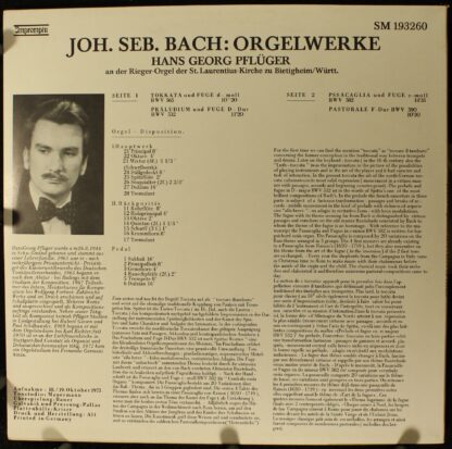 Impromptu SM 193260 - Johann Sebastian Bach, Hans Georg Pflüger - Image 2