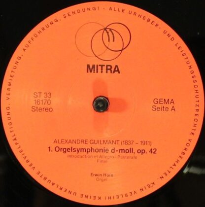 Mitra Digital 16 170 - Alexandre Guilmant, Anton Bruckner, Erwin - Image 3