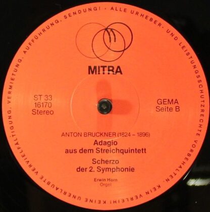 Mitra Digital 16 170 - Alexandre Guilmant, Anton Bruckner, Erwin - Image 4