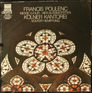 deutsche harmonia mundi Digital HM 740 D - Francis Poulenc, Köln