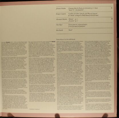 Not On Label 66.22348-01 - Detlef Kraus - Klaviermusik Für Die L - Image 4