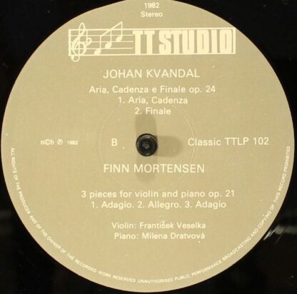 TT Studio TTLP 102 - Fartein Valen, Johan Kvandal, Finn Mortense - Image 6