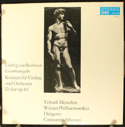 Eterna 8 25 450 - Ludwig van Beethoven, Yehudi Menuhin, Wiener P