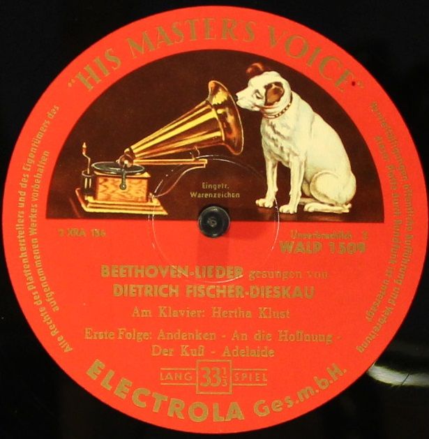 Electrola WALP 1509 - Ludwig van Beethoven, Dietrich Fischer-Die - Image 4