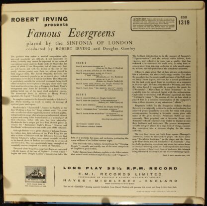 His Master's Voice CSD 1319 - Robert Irving (2) - Robert Irving - Image 2