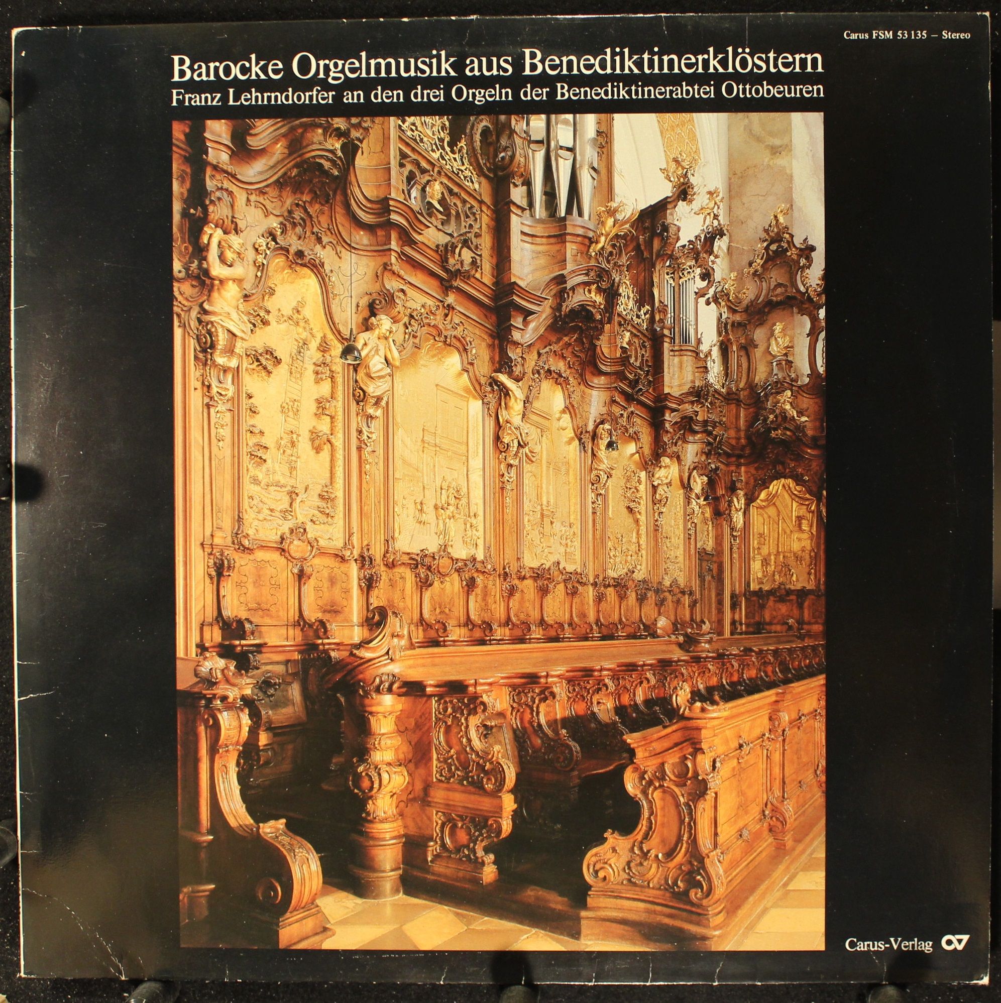 Carus FSM 53135 - Franz Lehrndorfer - Barocke Orgelmusik Aus Ben