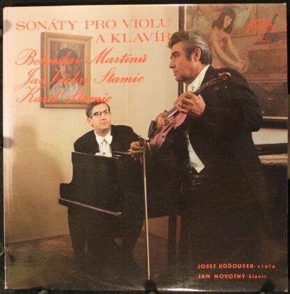 Supraphon 1 11 1893 - Carl Stamitz, Jan Václav Antonín Stamic, B