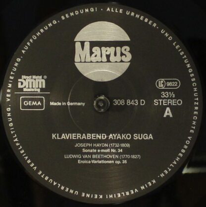Marus (2) 308 843 D - Ayako Suga - Klavierabend - Image 3